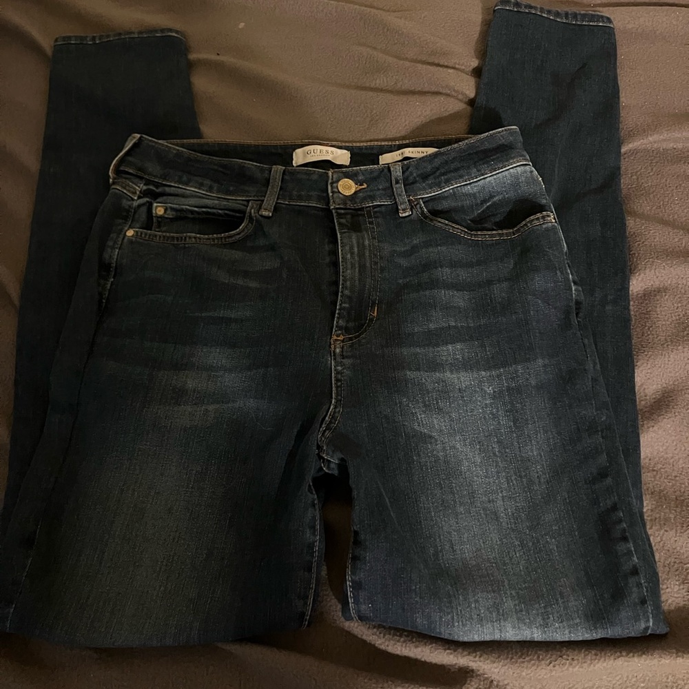 Guess Midnight Blue Denim Trousers